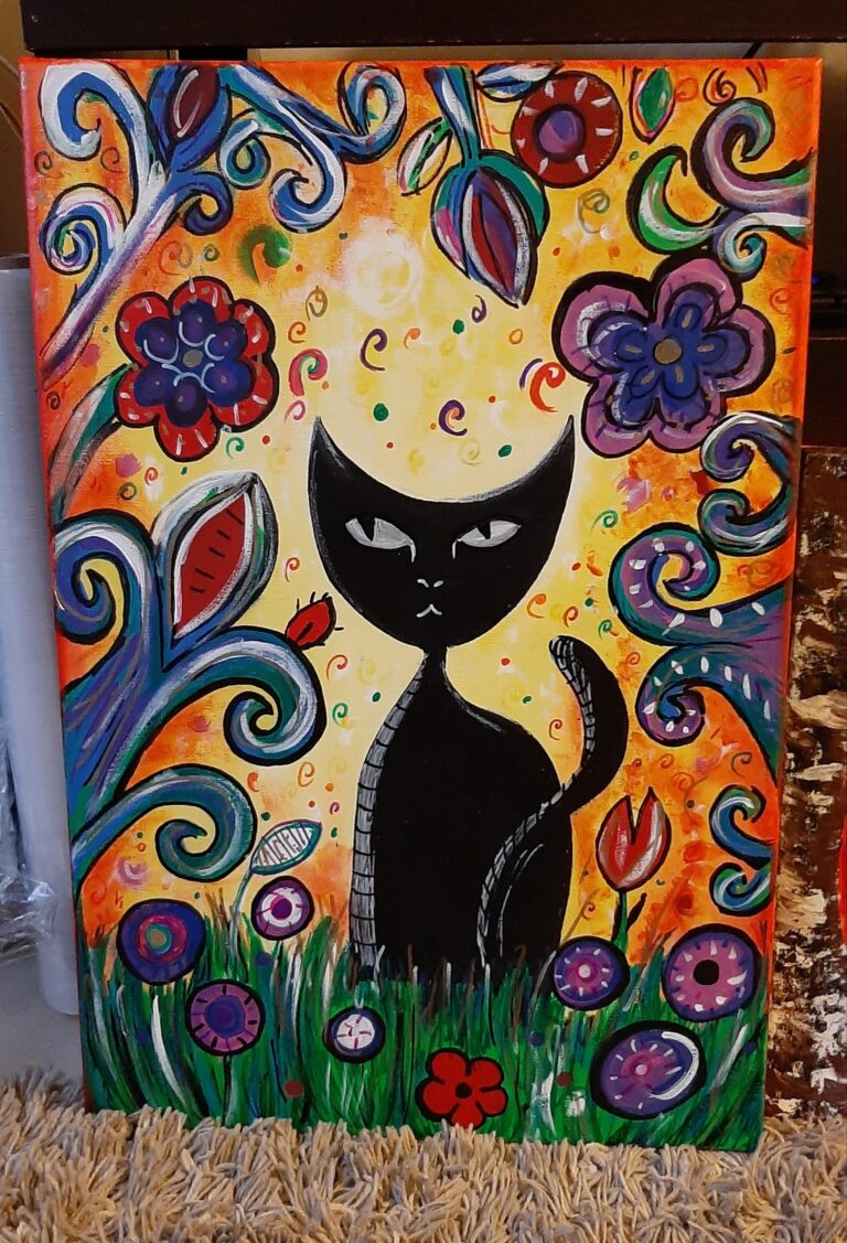 Cuadro de Gatos 1