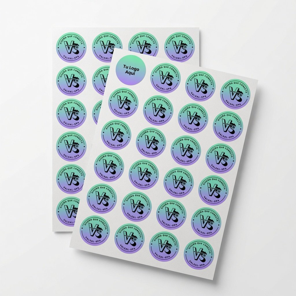 Stickers Adhesivos 4cm
